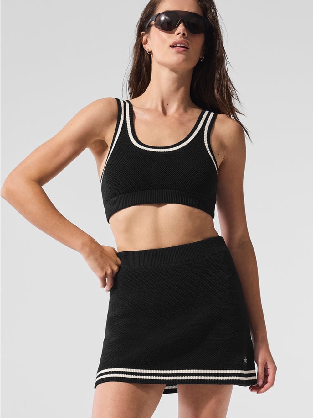 All Yoga Tennis Club Sweater Knit Bra